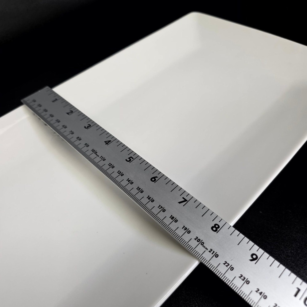 Roscher Serving Platter 17.5in White Porcelain Rectangular Tray Dishware - Picture 3 of 6